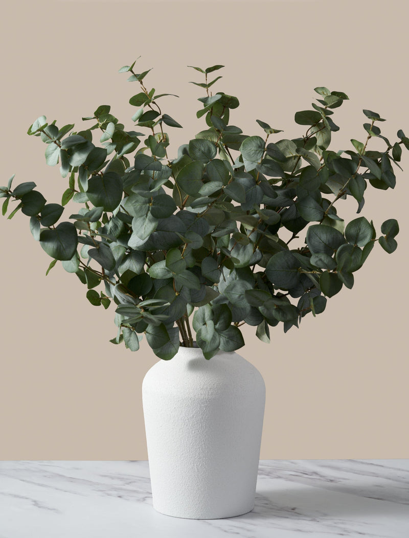 Faux Cinerea Eucalyptus - Green (6 Stems)