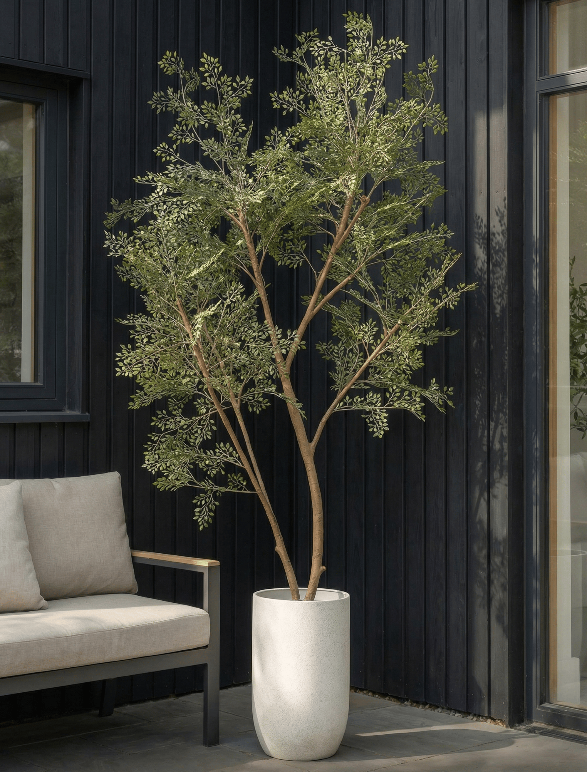Faux Ruscus Tree (Indoor or Outdoor) 185cm / 6ft 1in – contempee
