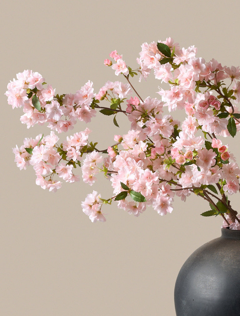 Faux Japanese Cherry Blossom - Blush (6 Stems)