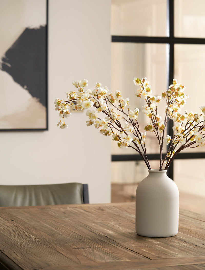 Faux Blossom - White (3 Stems)