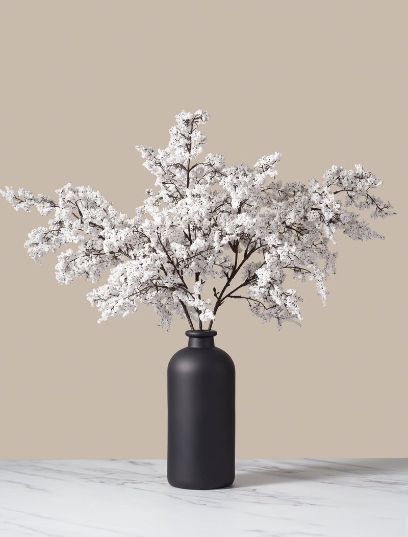 Faux Berry Spray - Winter White (3 Stems)