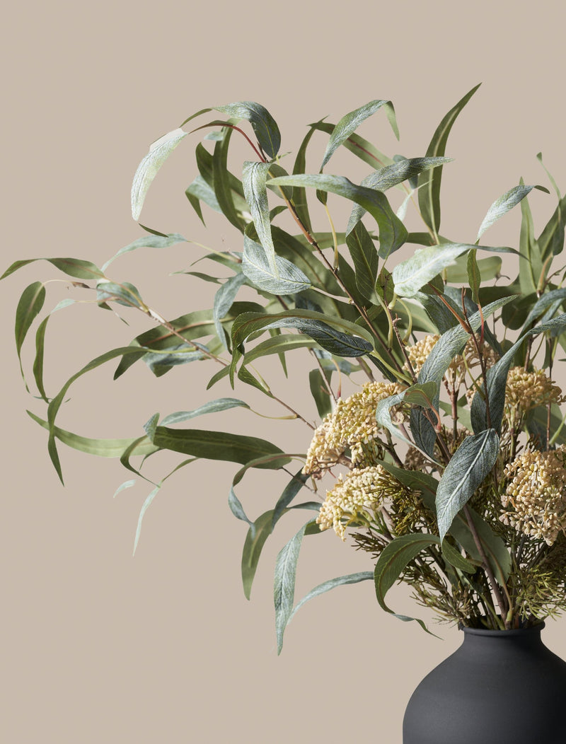 Faux Arrangement - Willow Eucalyptus & Sage Berry