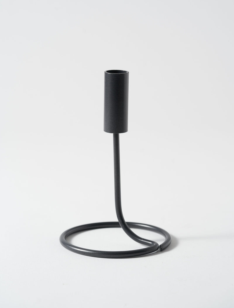 Essential Candle Holder - Black