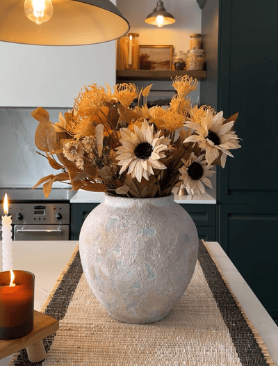 Faux Autumn Arrangement - Neutral