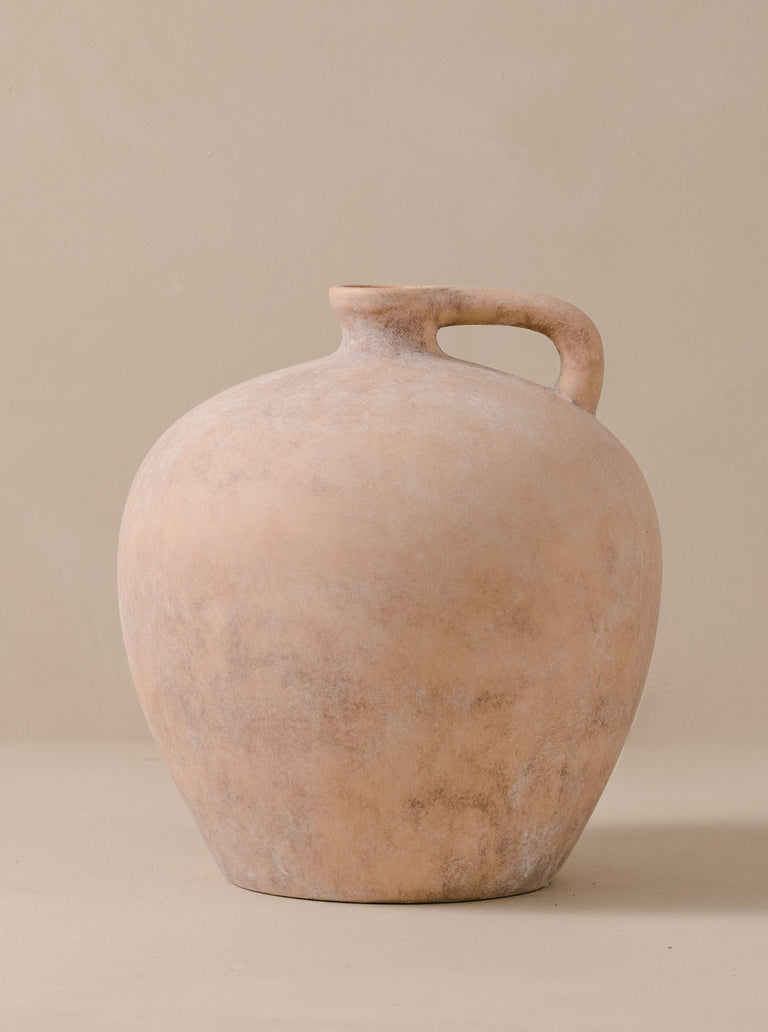 Noa Ceramic Jug - Terracotta