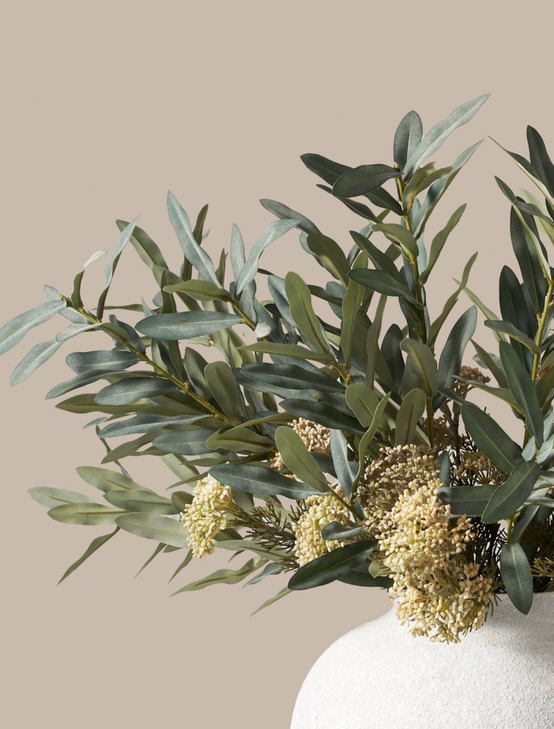Faux Arrangement - Olive & Sage Berry