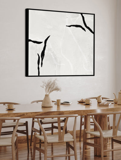 Framed Canvas - Japandi Inspired No1